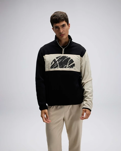 Ellesse Yarım Fermuarlı Sweat - Resim 11