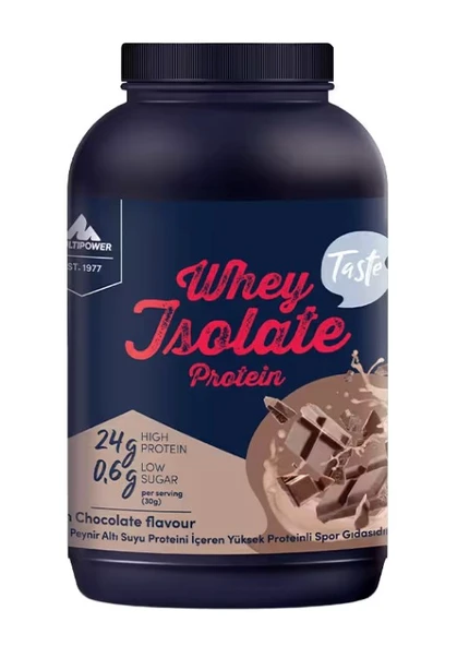 Multipower %100 Whey Isolate Protein 900 Gr Çikolata ürün görseli 1