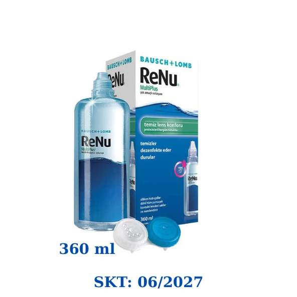 RENU MULTIPLUS 360 ml Lens Solüsyonu (SKT:06/2027) ürün görseli 1