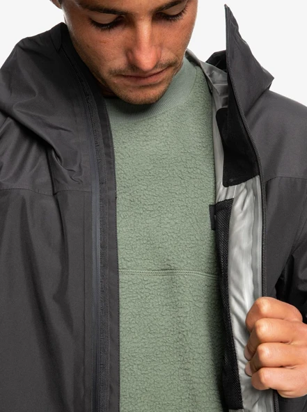 Quiksilver Over Cast Gore Tex Jk - Resim 7