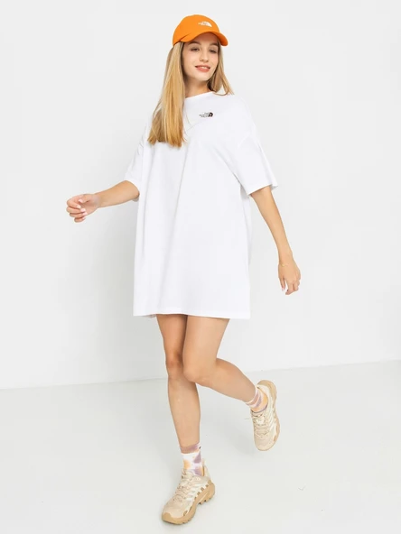 The North Face W S/S Essential Oversize Tee Dress Kadın T-Shirt ürün görseli 1