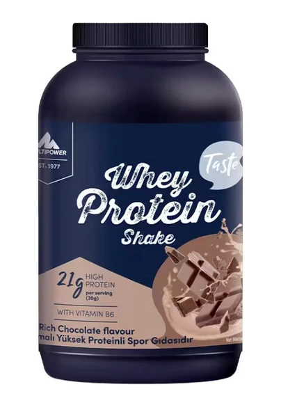 Multipower Whey Protein Shake 900 Gr Çikolata ürün görseli 1