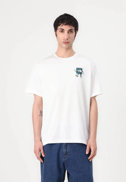 The North Face Cartoon Logo Relaxed Tee Erkek T-Shirt ürün görseli 1
