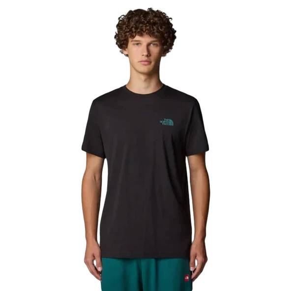 The North Face M Ss Box Nse Tailgrid Infill Tee Erkek T-Shirt ürün görseli 1