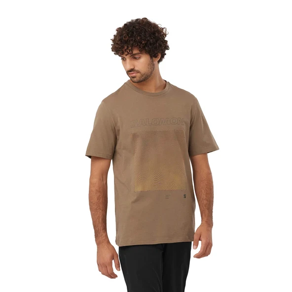 Salomon Graphic Ss Tee Erkek Kısa Kollu T-Shirt ürün görseli 1