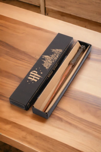 Harriet büyülü asa magic wizard wand 33 Cm , Büyülü Asa, Harr Asasi Kutulu Yeni Asa ürün görseli 1