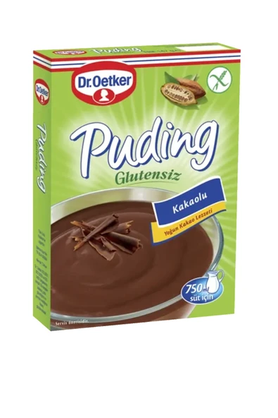 Dr. Oetker Glutensiz Kakaolu Puding 147 gr ürün görseli 1