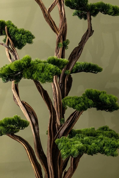 Yapay Lüx Bonsai Ağacı 200 cm 40 Dal ürün görseli 1