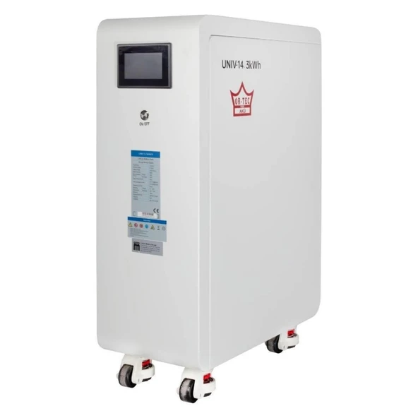 Ortec 14.3 kWh 51.2V 280A Lityum Akü 10 YIL GARANTİ ürün görseli 1