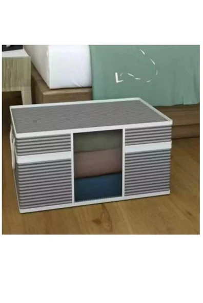 Zhltools Mega Boy Pencereli Hurç Çok Amaçlı Düzenleyici Saklama Kutusu 40x40x75 Cm ürün görseli 1