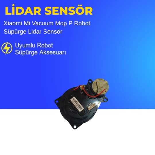 Xiaomi Mi Vacuum Mop P Robot Süpürge Lidar Sensör - Resim 3