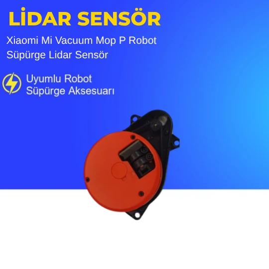 Xiaomi Mi Vacuum Mop P Robot Süpürge Lidar Sensör ürün görseli 1
