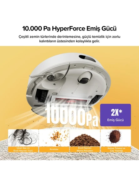 Roborock Q8 Akıllı Robot Süpürge - Resim 2