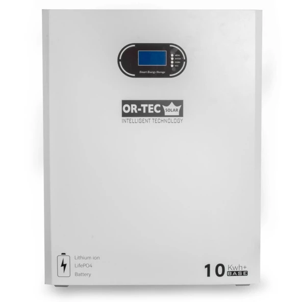 Ortec 10.2kW 51.2 V 200 Ah LiFePO4 Batarya ürün görseli 1