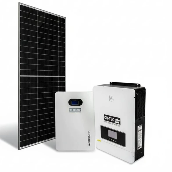 Ortec 8.2Kw Güneş Enerjisi Sistem Paketi ürün görseli 1