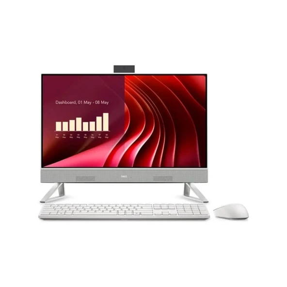 Dell EC24250 All in One 23.8" FHD AIO Bilgisayar i5-1334U 16GB RAM 512GB SSD Ubuntu ürün görseli 1