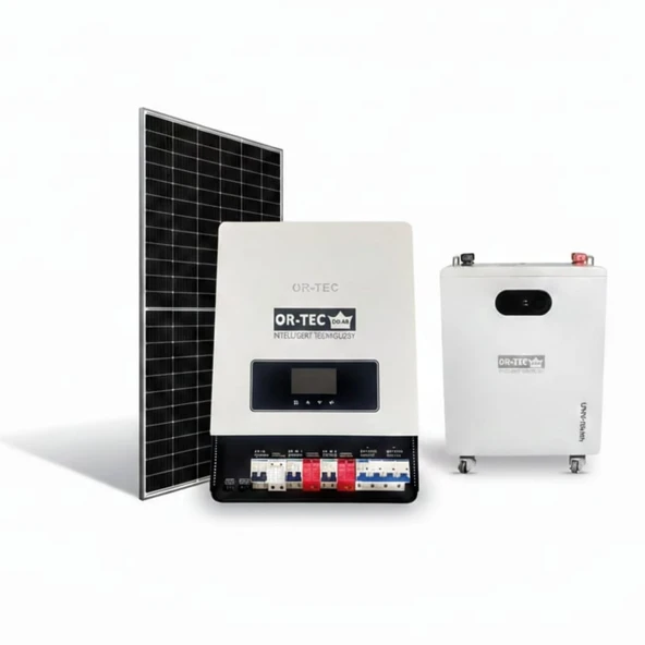 Ortec 10.2Kw Solar Sistem Güneş enerji Paketi ürün görseli 1