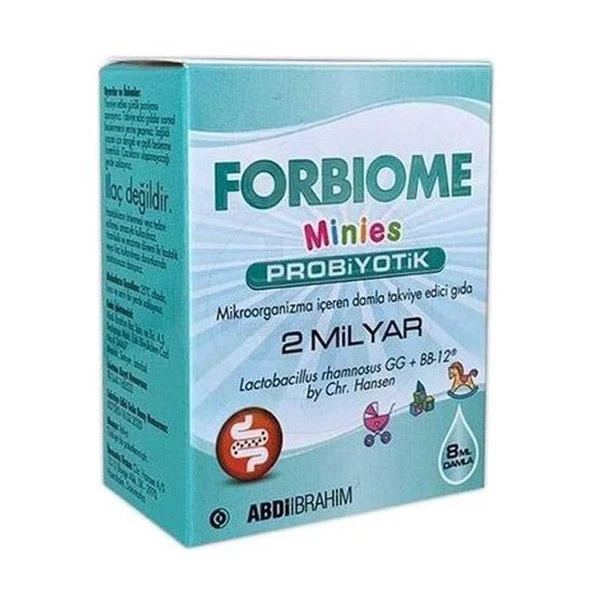 Forbiome Minies Probiyotik Damla 8 ml ürün görseli 1