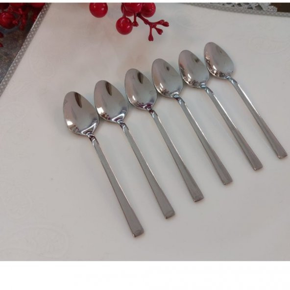 Seramikci 6lı Çay Kaşığı Platin ürün görseli 1