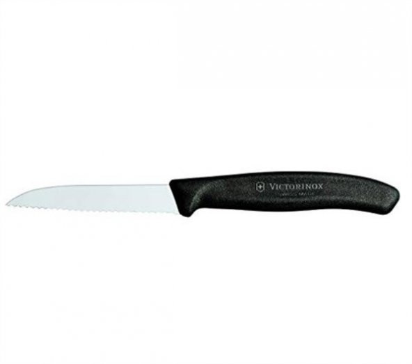 Seramikci Vıctorınox Soyma Bıçağı 8cm Testere Siyah ürün görseli 1