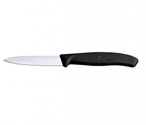 Seramikci Vıctorınox Soyma Bıçağı 8cm Sivri Siyah ürün görseli 1