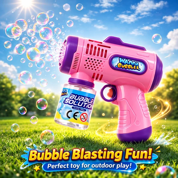 Wanna Bubbles Pilli Köpük Tabancası ürün görseli 1