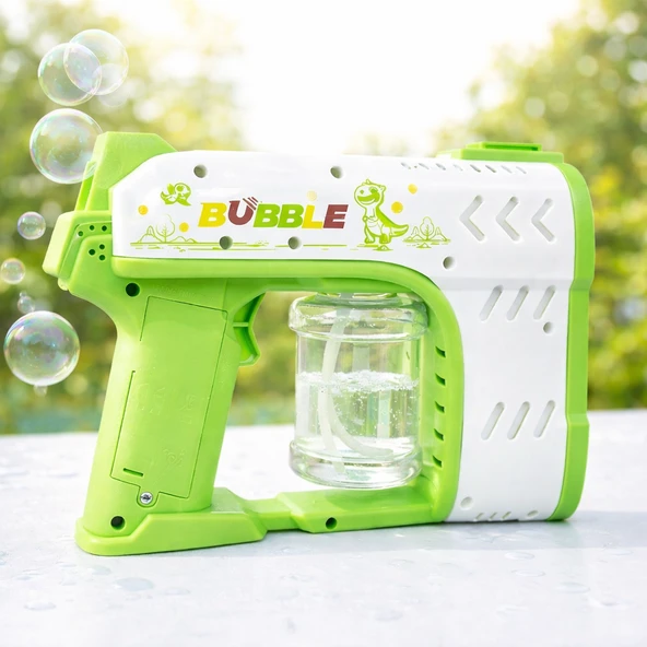 Bubble Blaster Işıklı ve Müzikli Çift Başlıklı Köpük Tabancası Double Head Bubble Gun ürün görseli 1