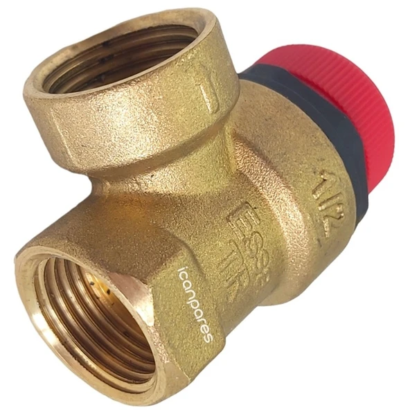 Villant İle Uyumlu VCW 240 XT 3 Bar 1/2 Emniyet Ventili ürün görseli 1