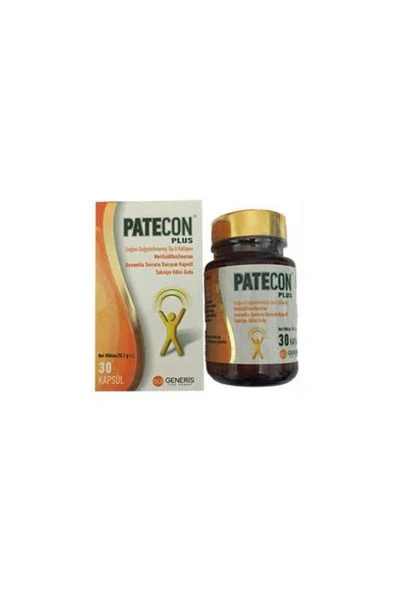 SUİ GENERİS Patecon Plus 30 Kapsül ürün görseli 1