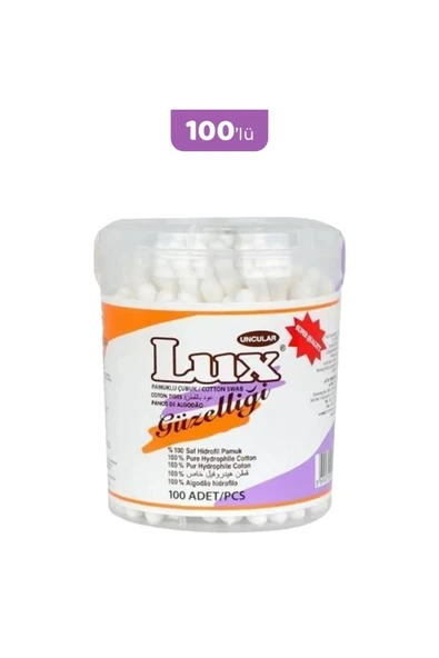 LUX Kulak Çubuğu 100' Lü ürün görseli 1