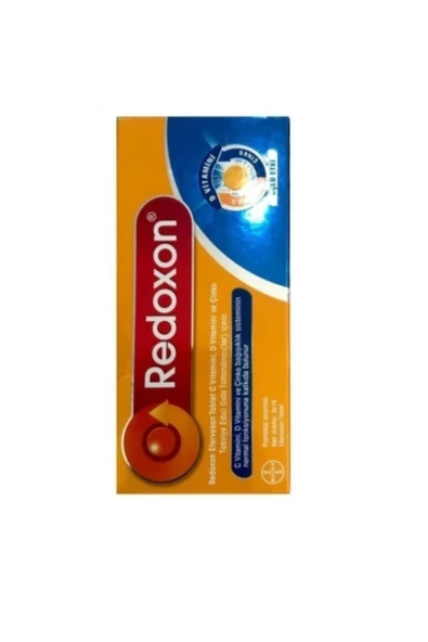 REDOXON Üçlü Etki 30 Efervesan Tablet I 1000 Mg C Vitamini, D Vitamini Ve Çinko Içeren Takviye Edici ürün görseli 1