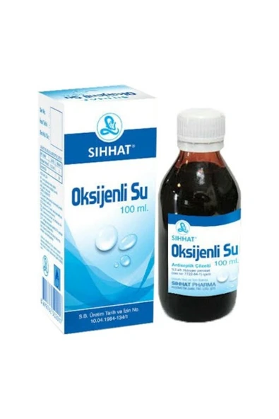 SIHHAT PHARMA SIHHAT OKSİJENLİ SU 100 ML ürün görseli 1