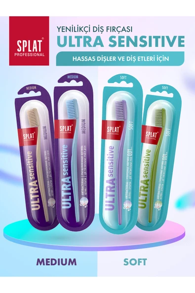 SPLAT Ultra Senstive Soft Kıllar Hassas Bakım Için Diş Fırçası ürün görseli 1