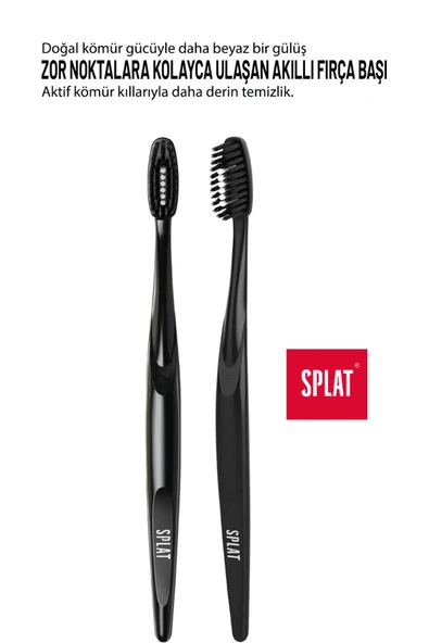 SPLAT Blackwood Medium Diş Fırçası - Resim 3