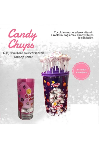 CANDY CHUPS Chandy Chups 150'li - Resim 2