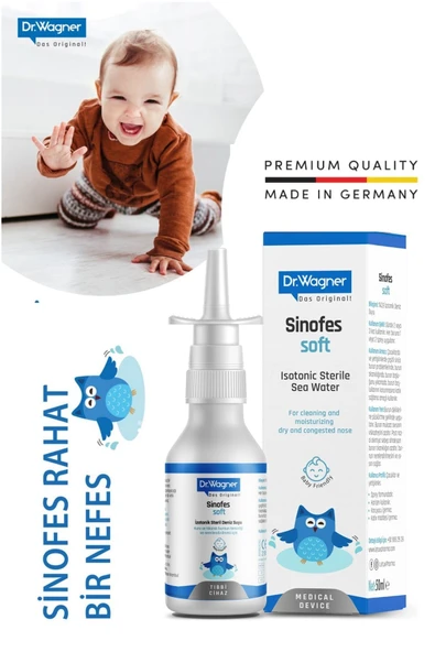 DR WAGNER Dr. Wagner Sinofes Soft Izotonik Steril Deniz Suyu 50 Ml ürün görseli 1