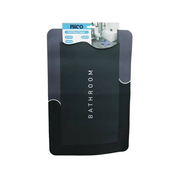DİKDÖRTGEN   38X58CM   SU EMİCİ - SİHİRLİ  BANYO PASPASI  ELASTİK GO53/01432 ürün görseli 1