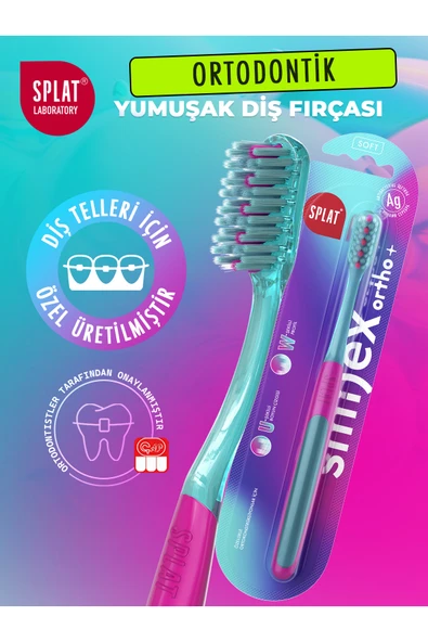 SPLAT Ortodontik Diş Fırçası Smilex Ortho Yumuşak ürün görseli 1