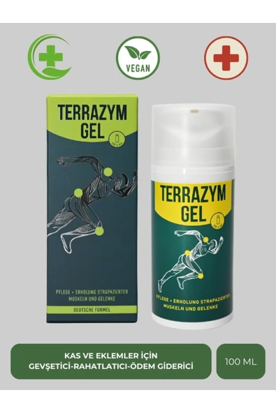 TERRAZYM DERMA Jel - Kas Eklem Ağrı Kesici Gevşetici, Msm, Arnika Ve Bitkisel 100 ml ürün görseli 1