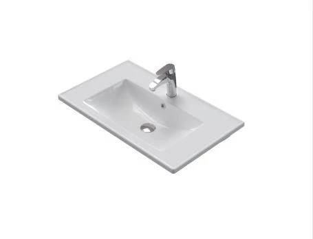 Turkuaz Cerastyle Arte Plus Etajerli Lavabo 75*45 cm ürün görseli 1