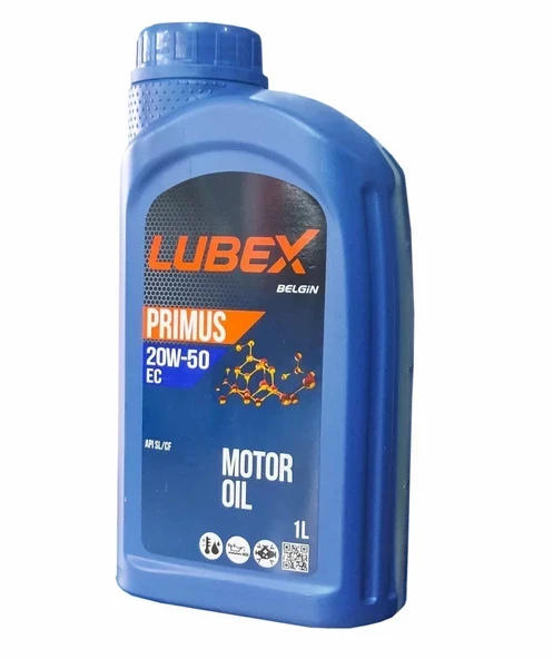 Lubex Primus 20W50W 4 Zamanlı Motor Yağı 1 lt ürün görseli 1