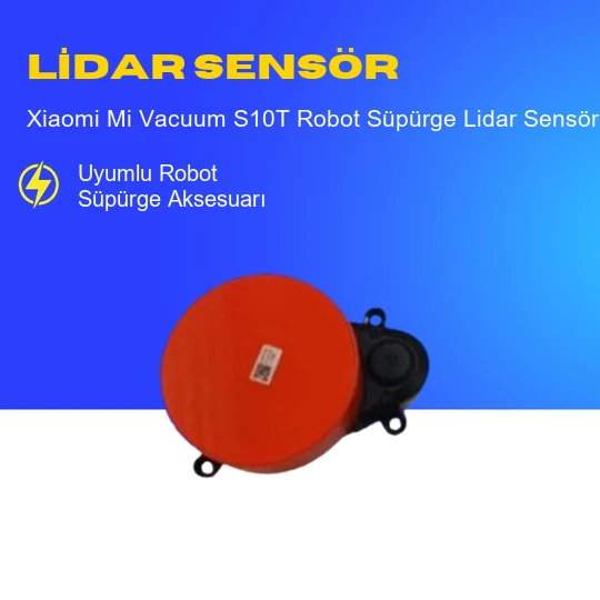 Xiaomi Mi Vacuum S10T Robot Süpürge Lidar Sensör - Resim 2