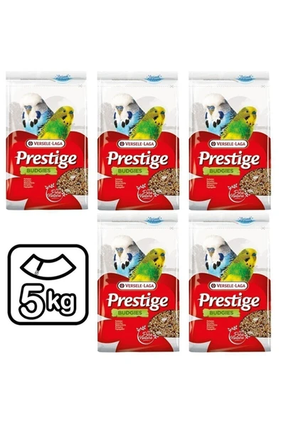 Prestige Budgies Muhabbet Kuşu Yemi 1 Kg (5 adet ) ürün görseli 1