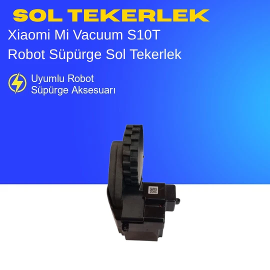 Xiaomi Mi Vacuum S10T Robot Süpürge Sol Tekerlek ürün görseli 1