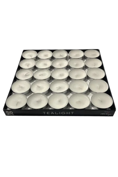 Kapris Tealight Mum 50 Adet 0451 - Resim 2