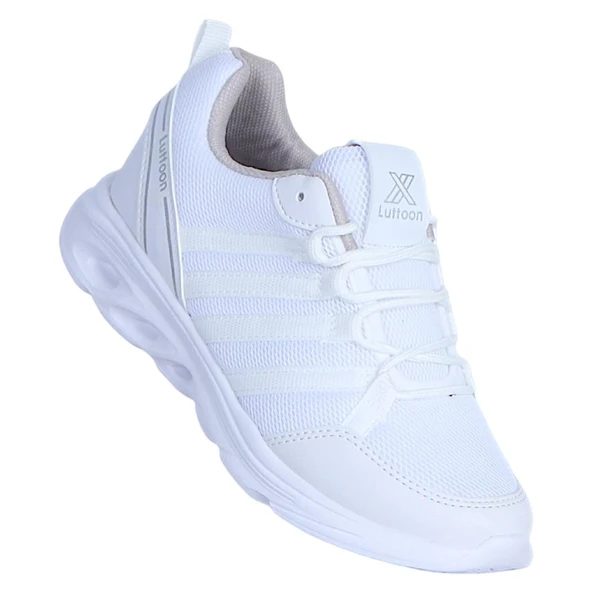 Luttoon Prt-4138 Beyaz Anorak Erkek Sneaker Ayakkabı ürün görseli 1