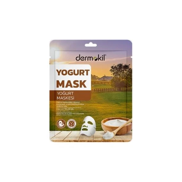 Dermokil Yoğurt Kağıt Maske 20 g ürün görseli 1