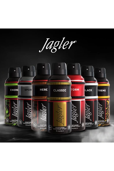 Jagler Black Erkek Deodorant 150 ml - Resim 3
