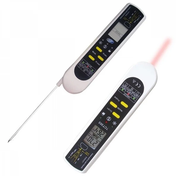 TFA Dualtemp Pro Kızılötesi Lazerli ve Problu Termometre ürün görseli 1
