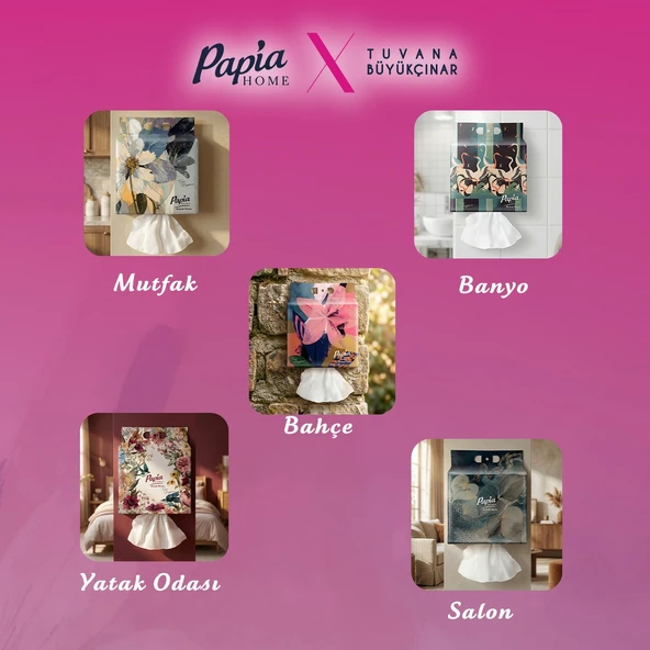 Home Asmalı Havlu 3000 Yaprak - Resim 3